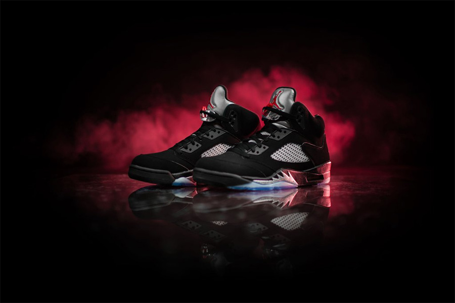 你想看的黑银 Air Jordan 5 “Metallic Black” 美图都在这里！ 845035-003AJ5 球鞋资讯 ...