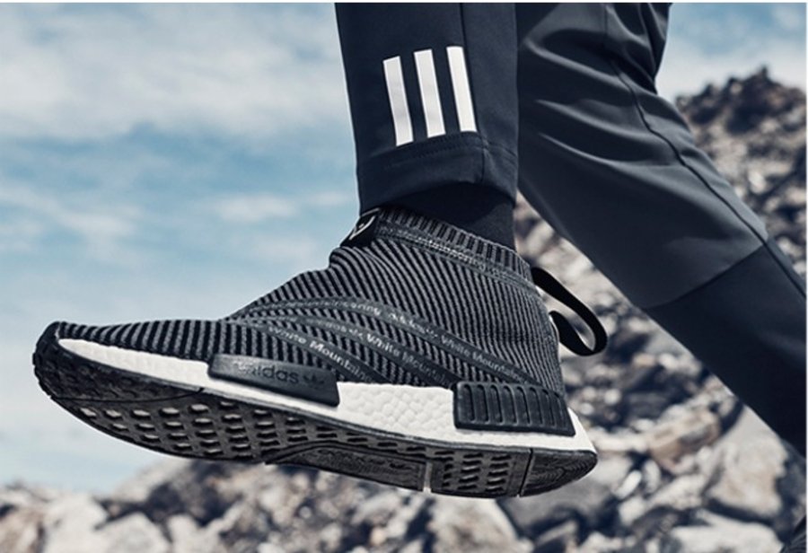 adidas,NMD City Sock  高帮联名款 White Mountaineering x NMD City Sock 将于 10 月发售