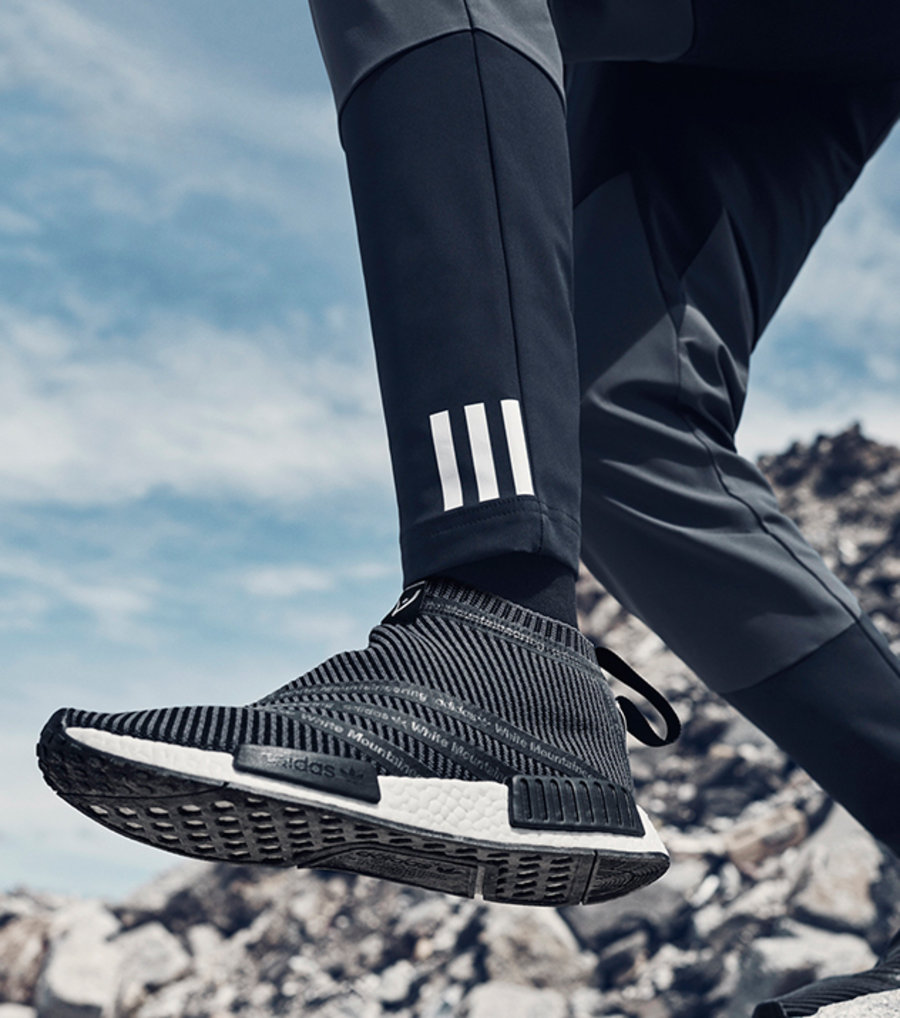 adidas,NMD City Sock  高帮联名款 White Mountaineering x NMD City Sock 将于 10 月发售