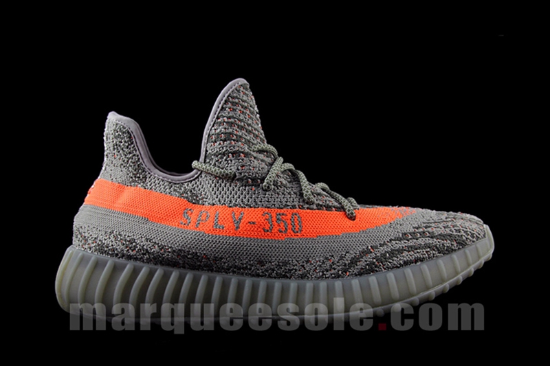 Yeezy,Yeezy 350 Boost,Yeezy 55  侃爷多次演绎，Yeezy 550 Boost SPLY-350 “Grey/Orange” 高清图释出