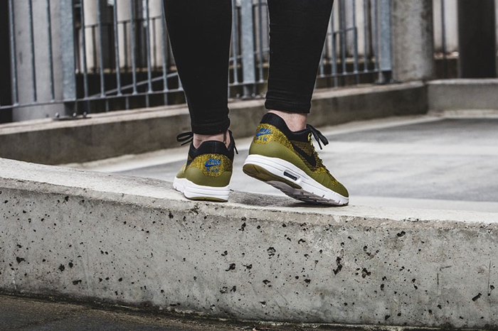 Air Max 1,Nike  女生专属，Nike Air Max 1 Ultra Flyknit “Olive Flak” 即将发售