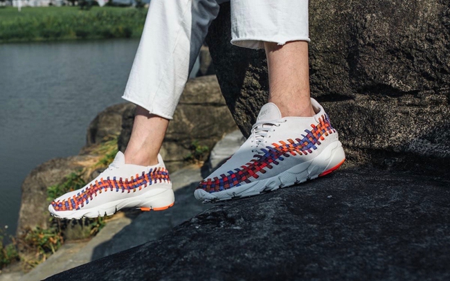 Nike,Footscape,Woven  又见彩虹，Nike Air Footscape Woven NM 上脚美图