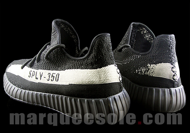 Yeezy 350 Boost,Yeezy 550 Boos  黑白配色 Yeezy 350 Boost V2 清晰近赏