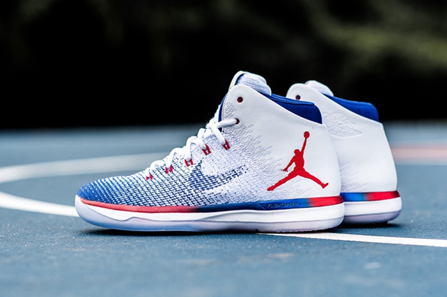 AJ31，Air Jordan XXXI,845037-10  Air Jordan XXXI  美国奥运配色高清图集