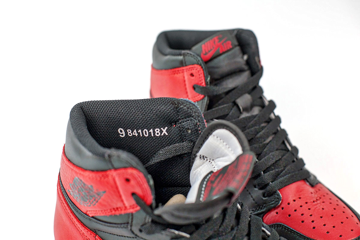 555088-001,AJ1,Air Jordan 1,AJ 555088-001AJ1黑红 今日主角！黑红禁穿 Air Jordan 1 “Banned” 实物开箱