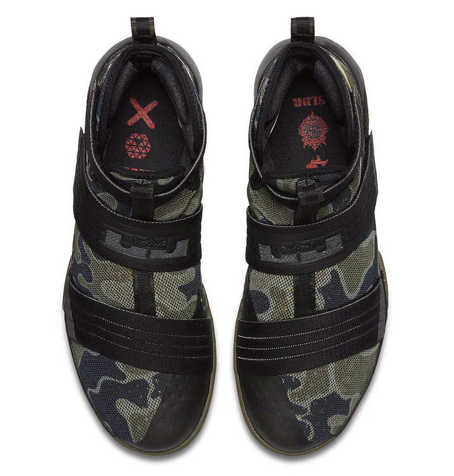 862970-022,士兵10代,Soldier 10,Ni 862970-022士兵10代 军事迷彩 Nike LeBron Soldier 10 SFG “Camo” 发售信息