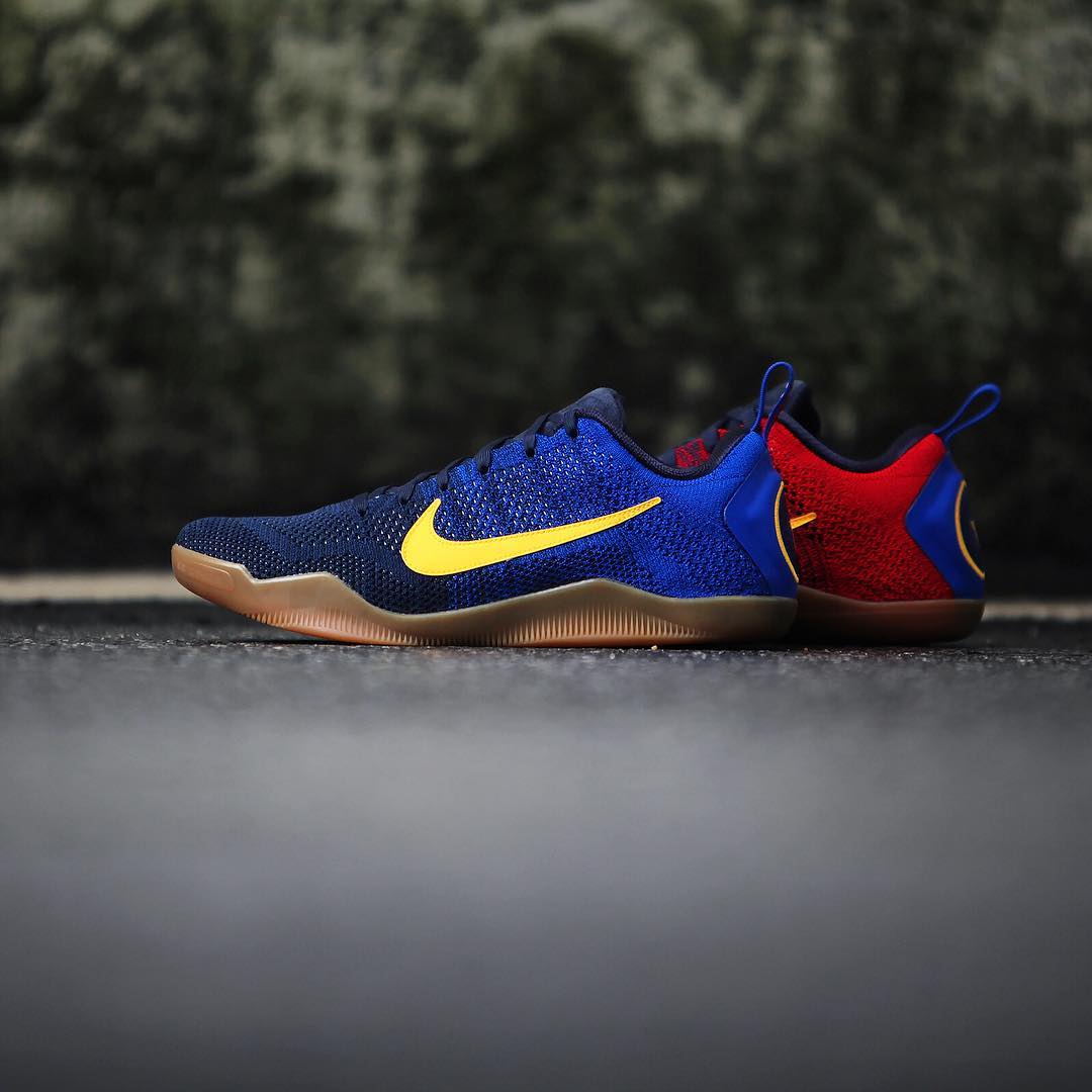844130-464,kobe 11,科比11代 844130-464 巴萨配色 kobe 11 elite