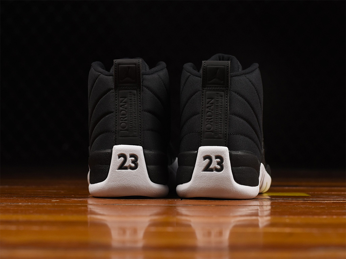 130690-004,AJ12,Air Jordan 12 130690-004AJ12 黑色尼龙 Air Jordan 12 “Neoprene” 本周发售提醒