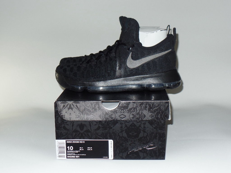 Nike,KD 9,843392-001  黑魂第二弹！Nike KD 9 “Black Space” 即将发售