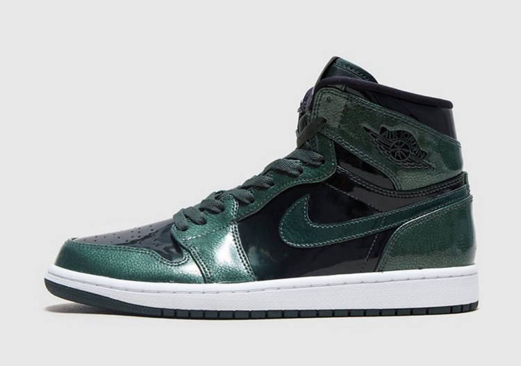 AJ1,Air Jordan 1,332550-300  劲酷装扮！Air Jordan 1 High “Grove Green”