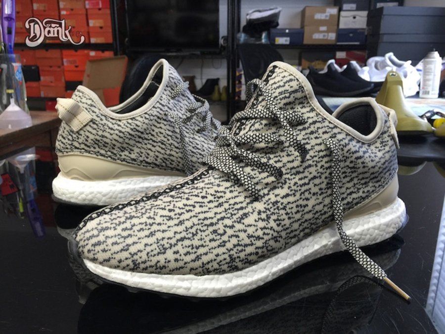 adidas,Yeezy 350 Boost,Boost  很好很强大！国外达人改造 Yeezy 350 “Boost”