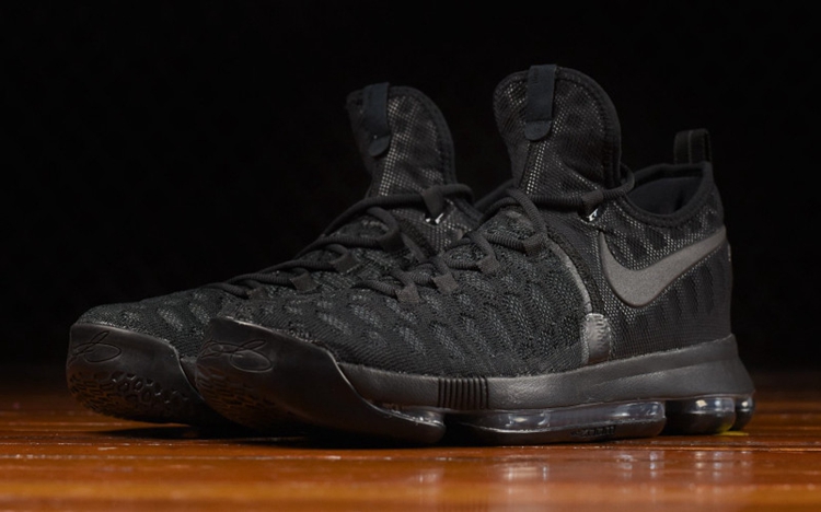 Nike,KD 9,843392-001  霸气酷黑！Nike KD 9 “Triple Black” 抢先预览