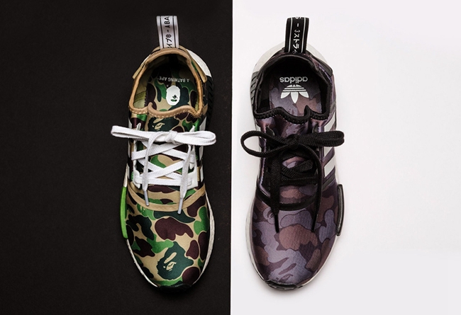 adidas,NMD,Bape  黑五吃土种子选手！BAPE x adidas NMD R1 下月即将登场