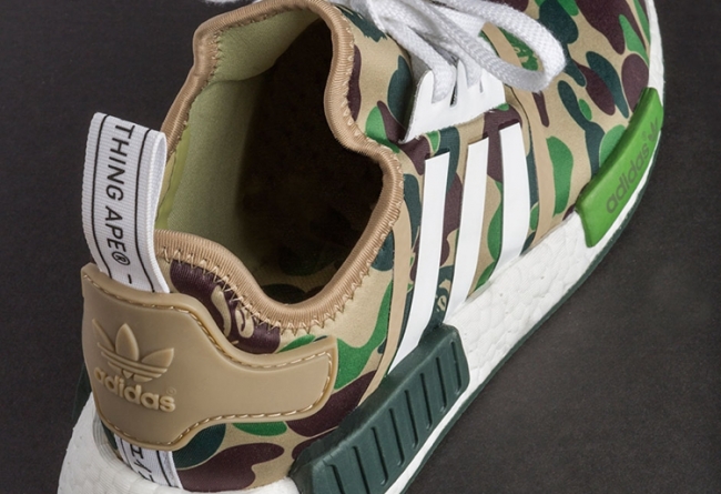 adidas,NMD,Bape  黑五吃土种子选手！BAPE x adidas NMD R1 下月即将登场