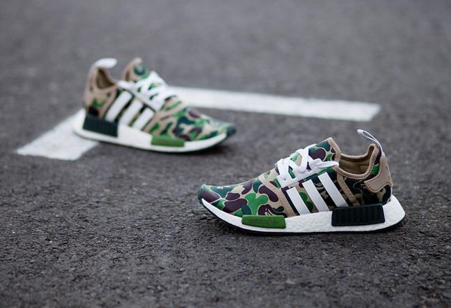 adidas,NMD,Bape  黑五吃土种子选手！BAPE x adidas NMD R1 下月即将登场