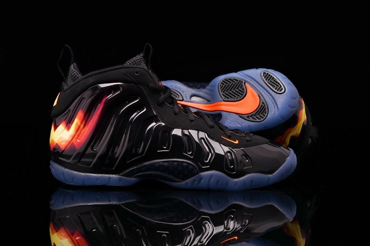 Nike,Little Posite One,846077-  最大 40 码！Little Posite One “Halloween” 实物近览