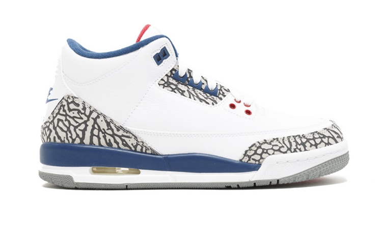 Air Jordan 3,AJ3  GS 曝光！Air Jordan 3 “Ture Blue” GS 实物抢先预览