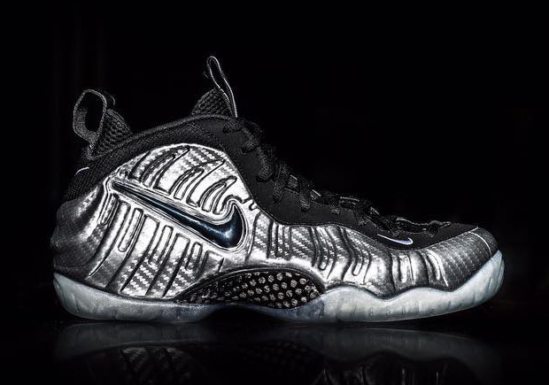 Nike,Air Foamposite Pro,616750  液态金属！Air Foamposite Pro PRM “Silver Surfer” 新图近赏