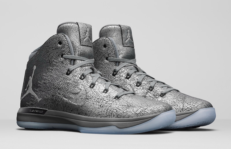 Air Jordan 31,AJ31,Battle Grey  冰裂皮革！Air Jordan XXXI “Battle Grey” 细节近览