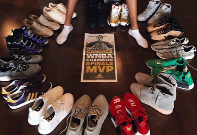 adidas,Yeezy Boost  adidas 为 FMVP 得主 Candace Parker 送去超级大礼包