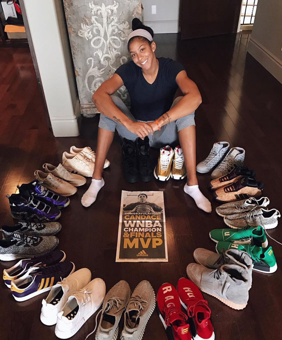 adidas,Yeezy Boost  adidas 为 FMVP 得主 Candace Parker 送去超级大礼包