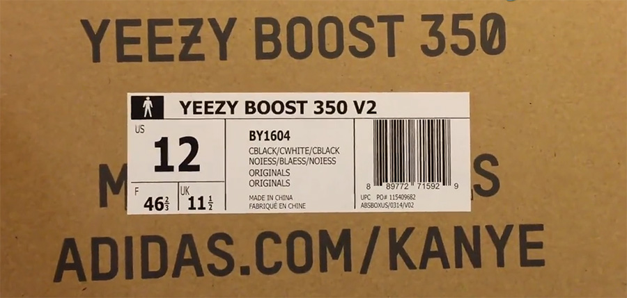 BY1640,Yeezy 350 Boost V2,Yeez BY1640 推迟到黑五！？Yeezy 350 V2 黑白配色提前开箱