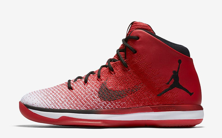 845037-600,AJ31,Air Jordan 31, 845037-600AJ31 黑脚趾同款！Air Jordan XXXI “Chicago” 中国区发售信息