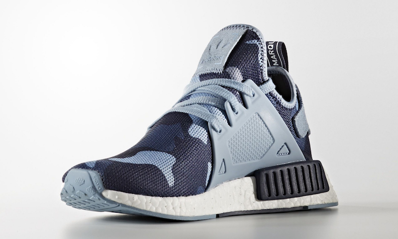 adidas, NMD XR1, BA7754  蓝色鸭纹迷彩！adidas NMD XR1 “Blue Camo”即将发售