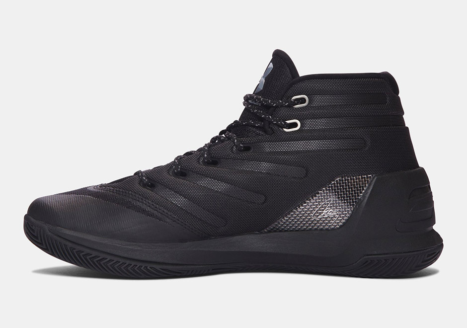 Curry 3,Under Armour,1269279-0 1269279-001 黑魂呈现，Under Armour Curry 3 “Triple Black” 本月发售