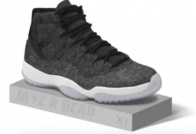 Air Jordan 11,AJ11,Wool  羊毛版本曝光！Air Jordan 11 “Wool” 实物抢先看