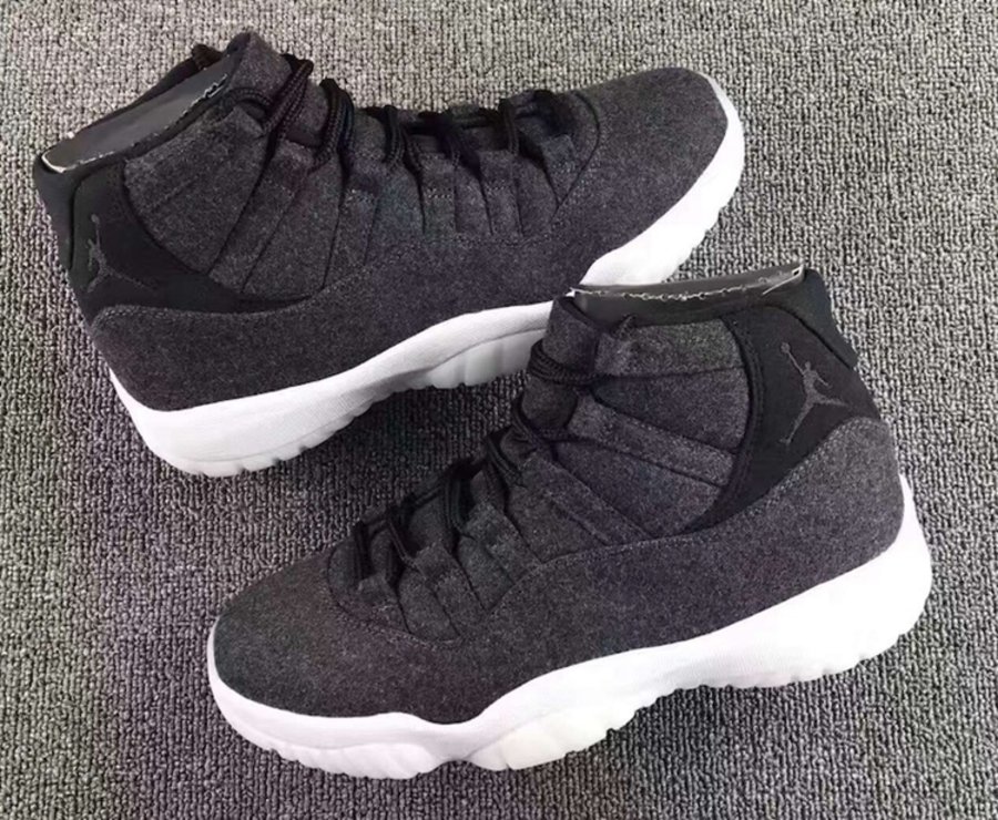 Air Jordan 11,AJ11,Wool  羊毛版本曝光！Air Jordan 11 “Wool” 实物抢先看