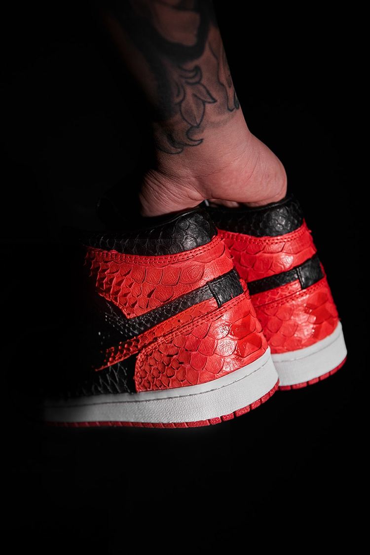 蟒蛇皮客制版inxxxtheremadeaj1banned限量发售信息