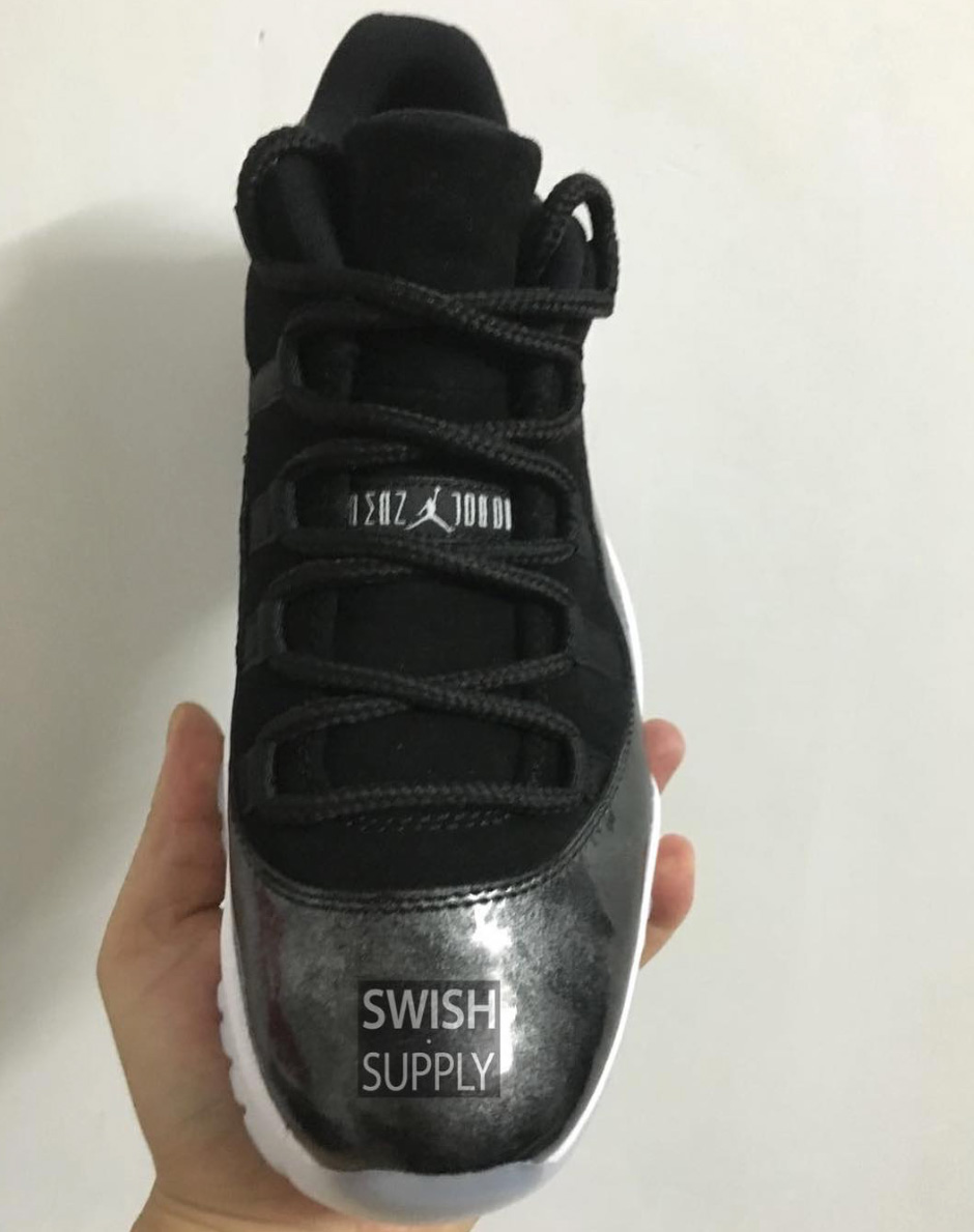 AJ11,Air Jordan 11 Low AJ11 大魔王配色？Air Jordan 11 Low “Barons” 实物提前曝光！