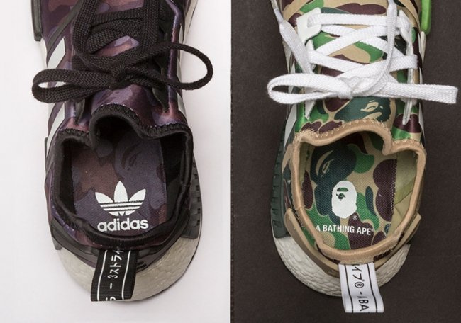 adidas,NMD,BAPE  终于要来了！BAPE x NMD R1 本月 26 日正式发售