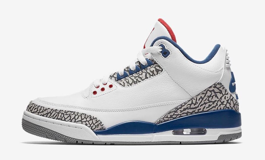 AJ3,Air Jordan 3,854262-106  官图释出！ Air Jordan 3 “Ture Blue” 下周发售