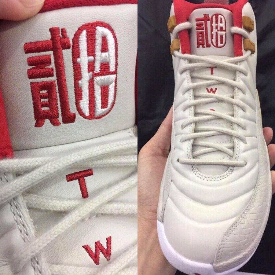 Air Jordan 12,AJ12,881427-122  又来虐狗？！Air Jordan 12 GS “CNY” 新图曝光