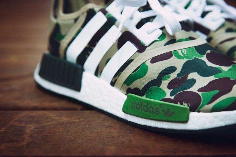 adidas,NMD,BAPE  国内将同步发售！BAPE x adidas NMD R1 美图近赏