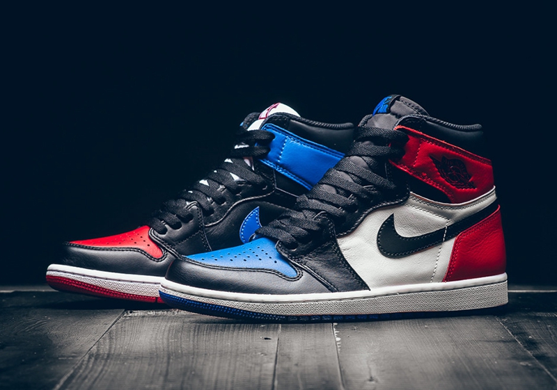 AJ1,Air Jordan 1,555088-026  三位一体！Air Jordan 1 “Top Three” 实物美图抢先预览