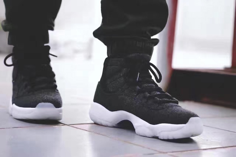 AJ11,Air Jordan 11,378037-050  舒适又保暖！Air Jordan 11 “Wool”上脚近赏