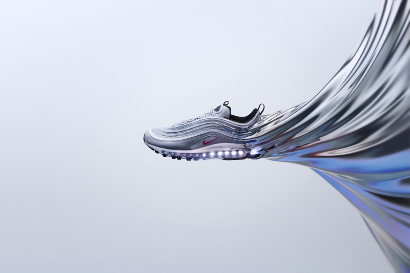 Nike,Air Max 97 OG “Silver”  开创全掌 Max 先河！Nike Air Max 97 “Silver” 即将重磅回归