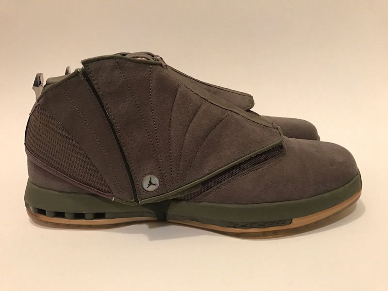 AJ16,Air Jordan 16  致敬老兵！Air Jordan 16 “Veterans Day” PE 细节近赏