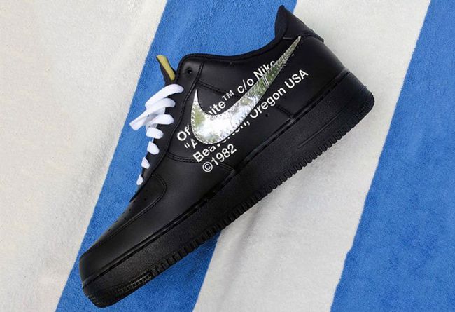 OFF-WHITE,Nike,Air Force 1  清晰实物曝光！OFF-WHITE x Nike Air Force 1 细节近览