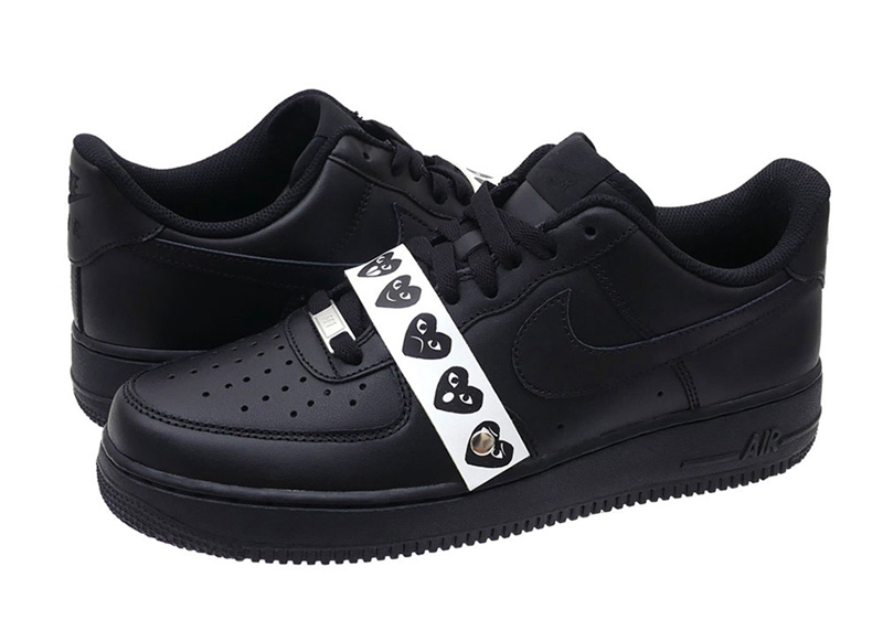 AF1,Air Force 1  表情萌萌哒！CDG x Nike Air Force 1 Low “Emoji” 细节近赏