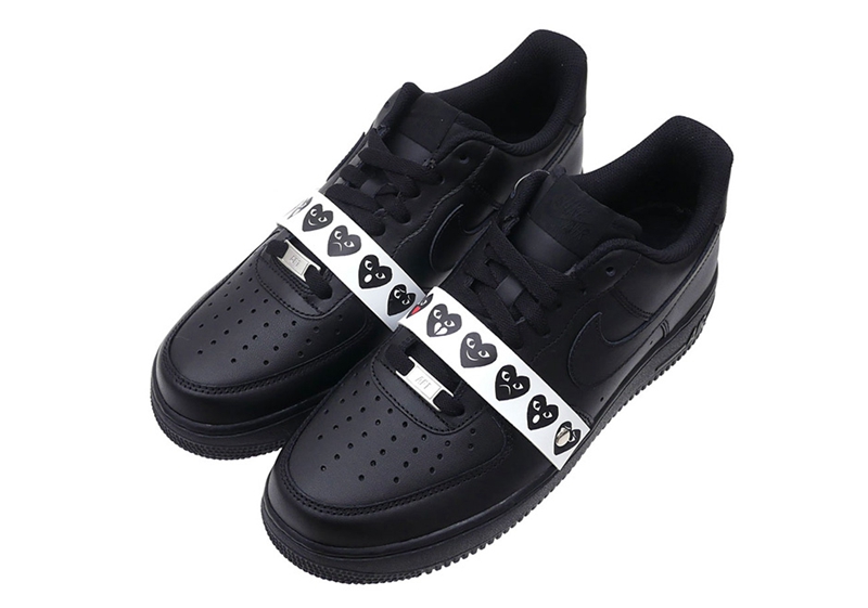 AF1,Air Force 1  表情萌萌哒！CDG x Nike Air Force 1 Low “Emoji” 细节近赏