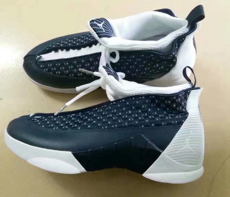 Air Jordan 15,AJ15,881429-400  另类正代回归！Air Jordan 15 “Obsidian” 高清实物近览