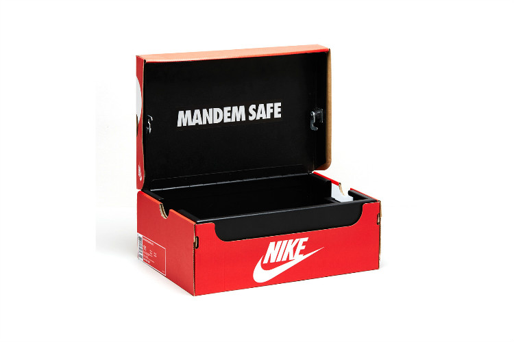 Nike,The Mandem Safe  球鞋周边！The Mandem Safe 推出鞋盒保险箱