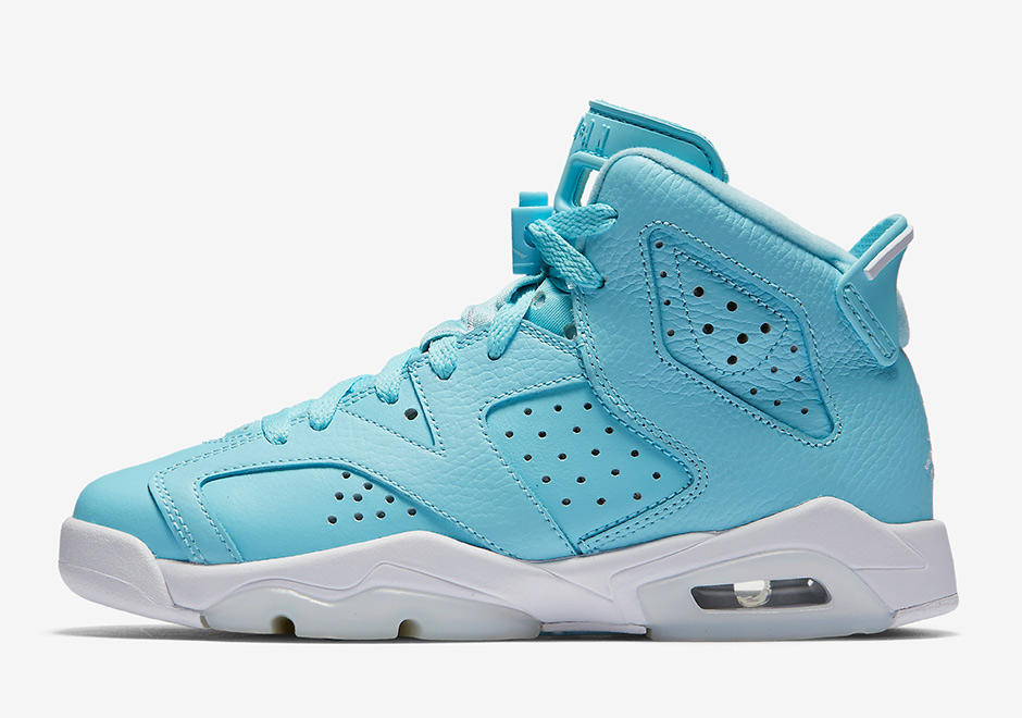 AJ6,Air Jordan 6,543390-407  543390-407  最大 43 码！Air Jordan 6 GS “Still Blue” 明年 3 月发售