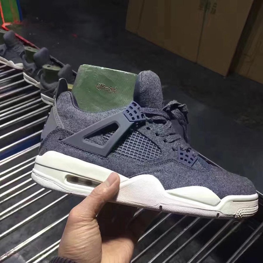 Air Jordan 5,Air Jordan 4,Wool  凑齐一套不是梦！羊毛版本 Air Jordan 4 & 5 首次曝光