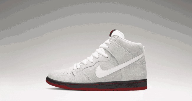 Nike,SB Dunk Hi,881758-110  披着羊皮的狼！刮刮乐注入 Nike Dunk SB Hi 联名鞋款 