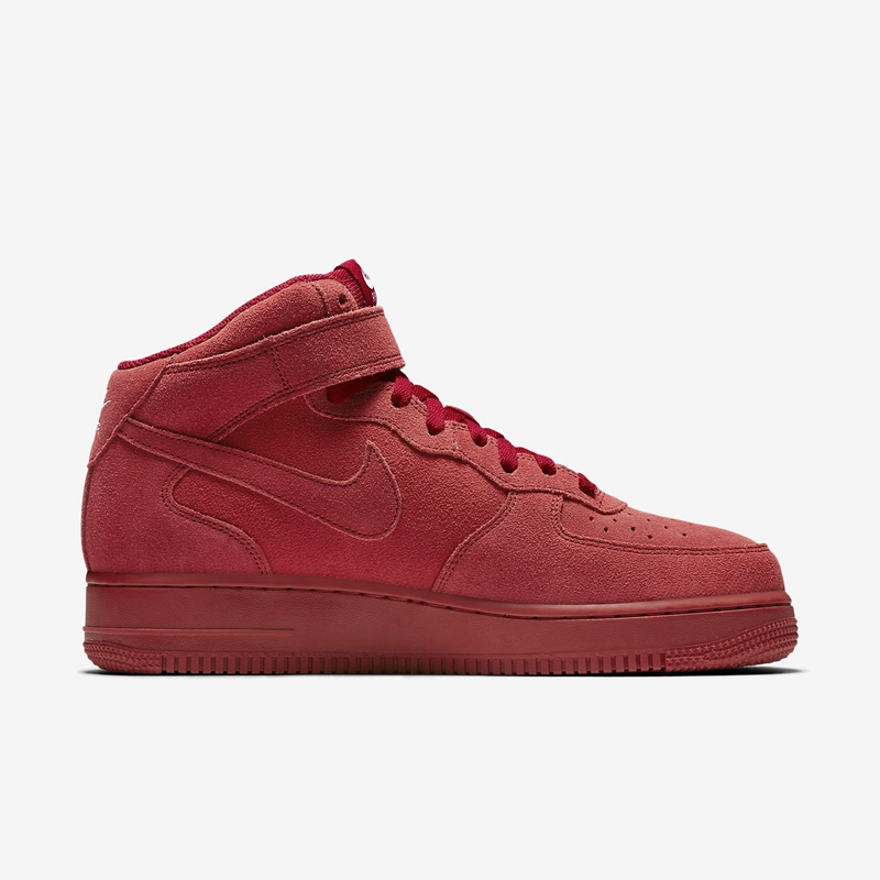 Nike,Air  这双大红靴 Air Force 1 Mid “Gym Red” 官网再次补货